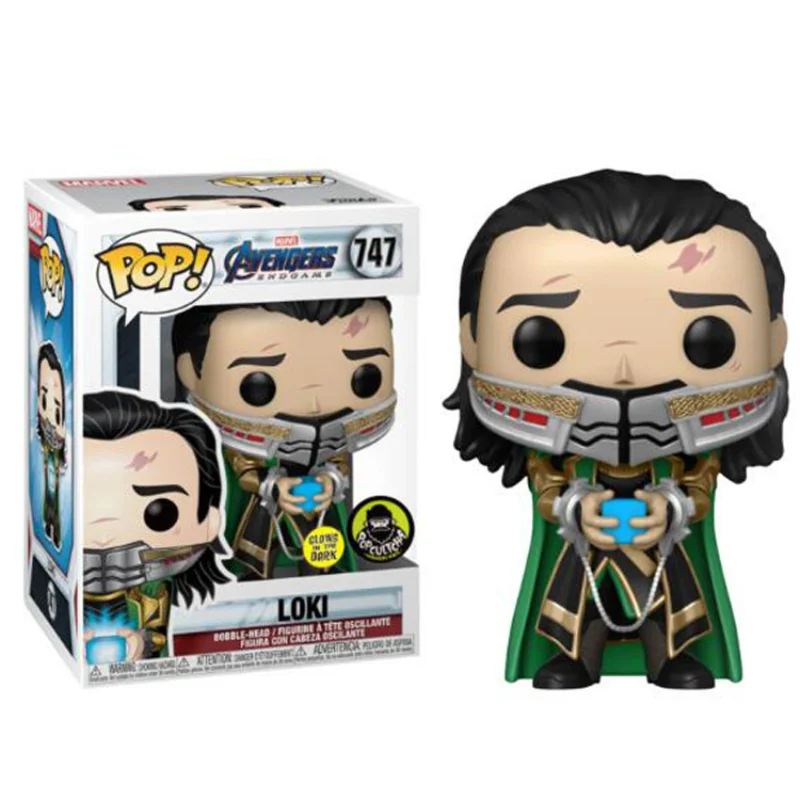

Funkeo Popa The Avengers Periphery Loki Luminous Limited Collection Edition Figure Doll Model Ornaments Deformation Gifts Anime