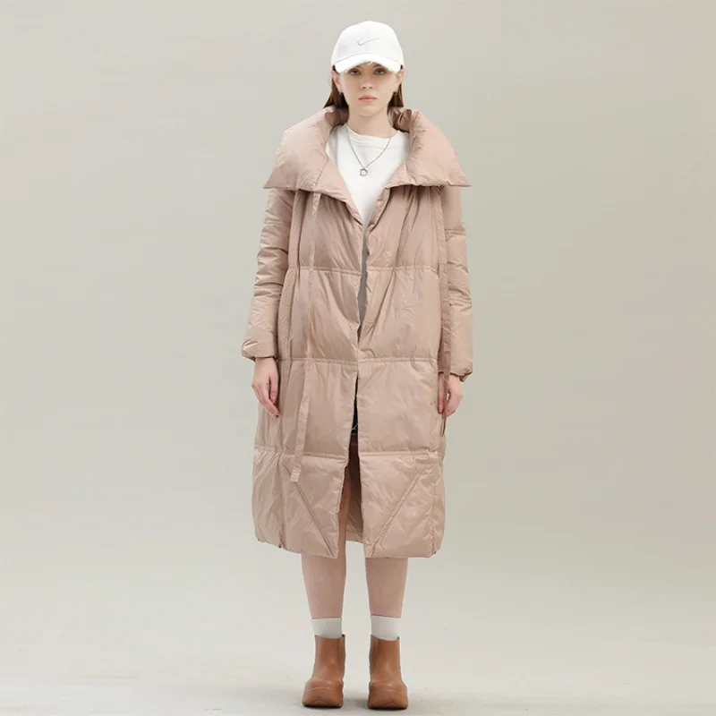 White Duck Down Down Jacket Winter Clothes 90 Fashion Outerwear Women's High-end Women's Clothing