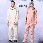 2022 толстые женские лыжные комбинезоны с капюшоном, спортивные мужские цельные комбинезоны, зимние комбинезоны, женские уличные мужские комбинезоны для сноуборда