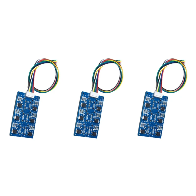 

3X 2.7V/16V LTO 6S Balance Board Equalization Circuit Lithium Titanate Battery/Super Farad Capacitor Protection Board