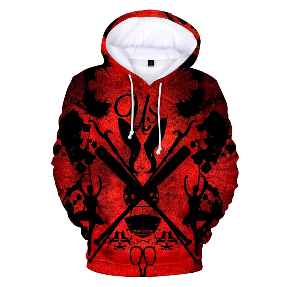 

New Horror Movie US 3D Hoodies Men Women Coats Hot Fashion Harajuku Style Sweatshirt Print Horror Movie US Men's 3D Hoodie Coat