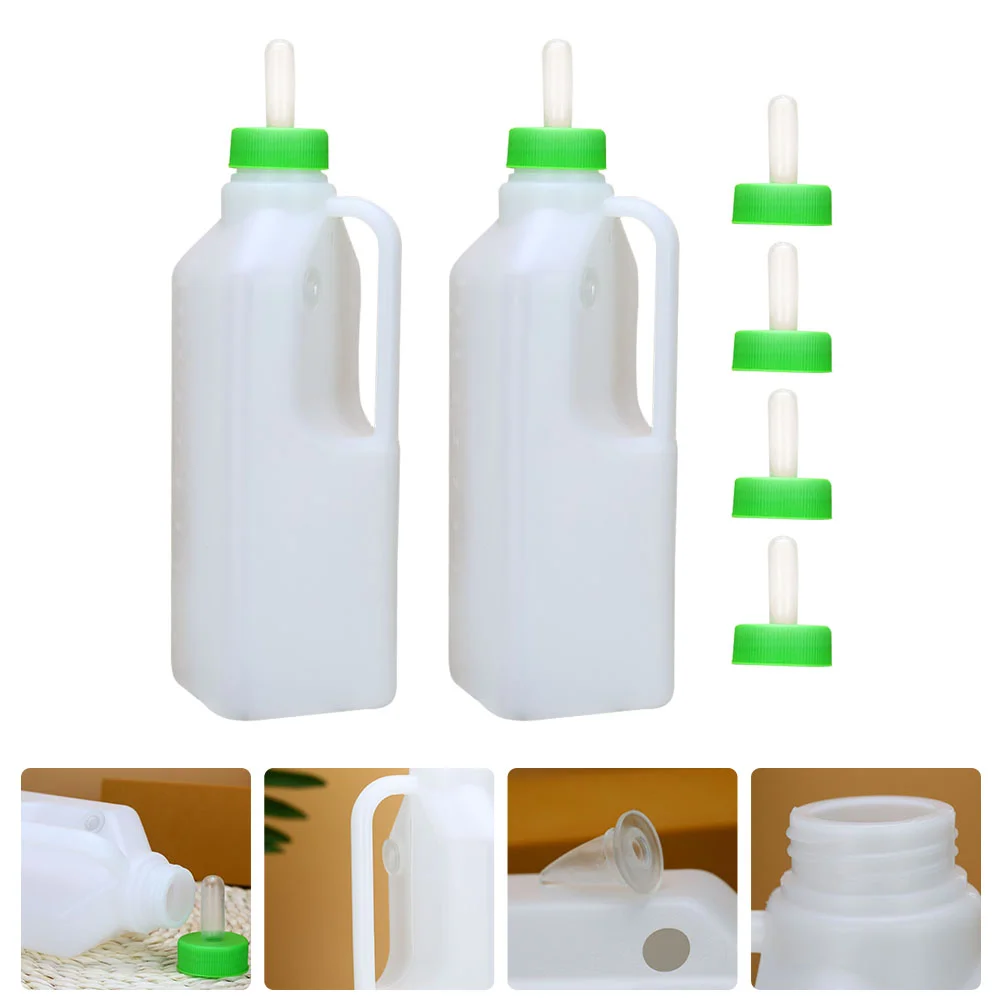 

1 Set Lamb Feeding Bottles Goat Bottles Farm Small Animal Feeder Bottles
