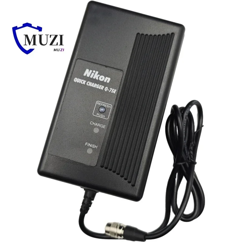 Зарядное устройство Q-75E Q75E для аккумуляторной тахеометра Nikon BC-65 BC-80 BC-50 BC-60 BC-70