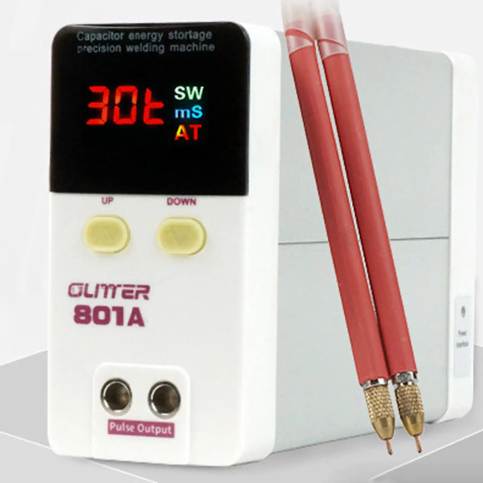 

Handheld Mini Portable Spot Welder Kit 99 Gears Adjustable Welding Tool Welding Tools Spot Welding Machine with Beginner