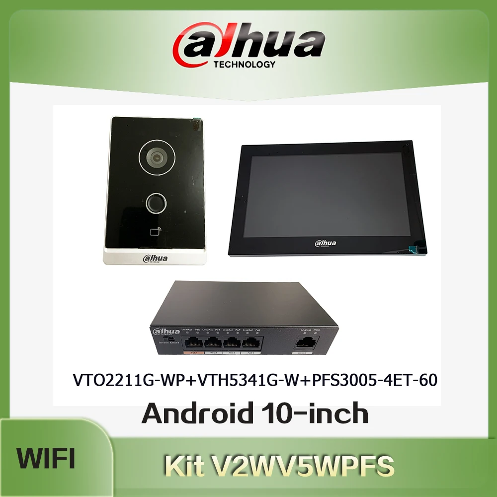 

Dahua IP Kits IP Video Intercoms VTO2211G-P VTO2211G-WP VTH5441G VTH5341G-W VTH5321GB-W VTH5321GB(W)-W dahua kit Indoor Monitor