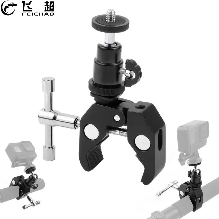 

Штатив с мини-шаровой головкой и креплением на вспышку, 1/4 винтов