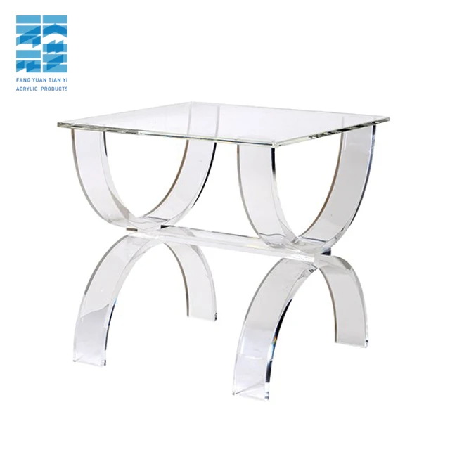 

Perspex Unique Designed Custom Bedside Table Acrylic Side Table
