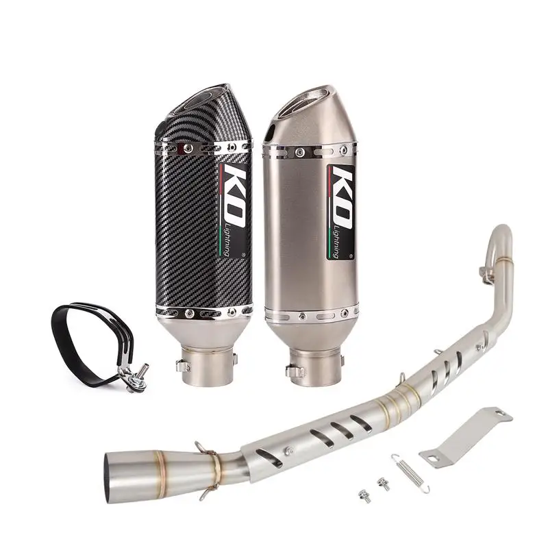 Полная выхлопная система для мотоцикла Honda Cross Cub110 2018-2023 передняя Соединительная