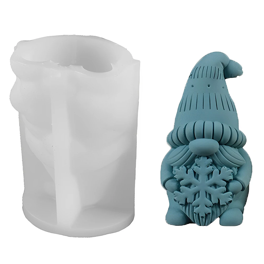 2 шт. силиконовые формы для гномов форма гнома и рождественской елки легко