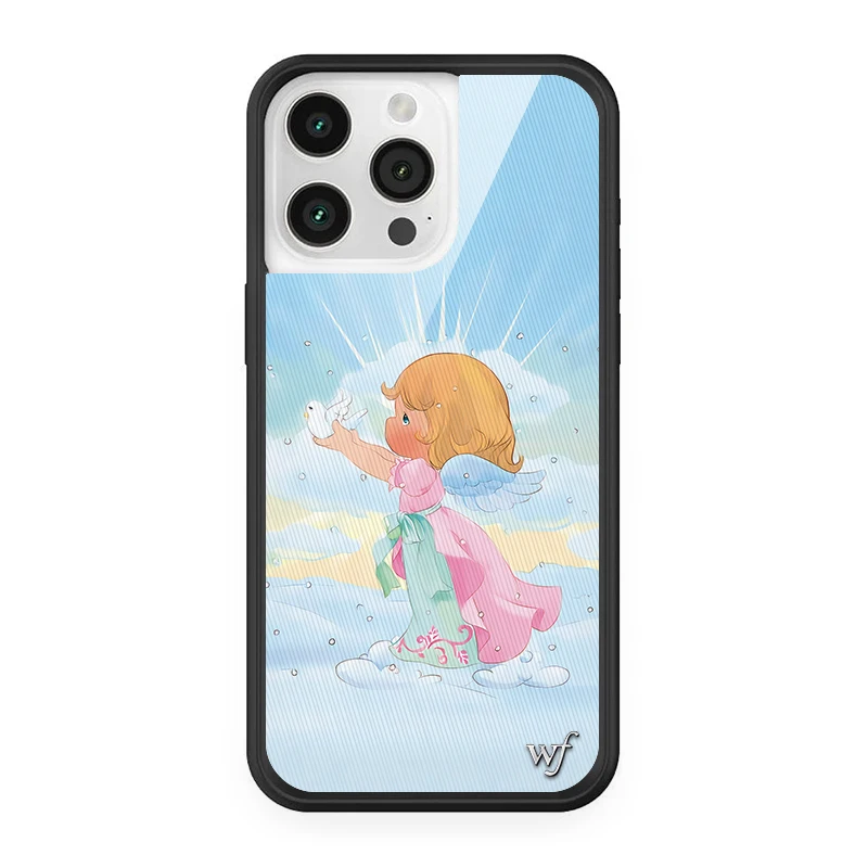 Фото Чехол для телефона Wildflower Precious Moments для iPhone 12, 13, 14, 15, 16, 17 Pro Max Plus Air 17pro WF Angel Love Cherub, чехлы №2