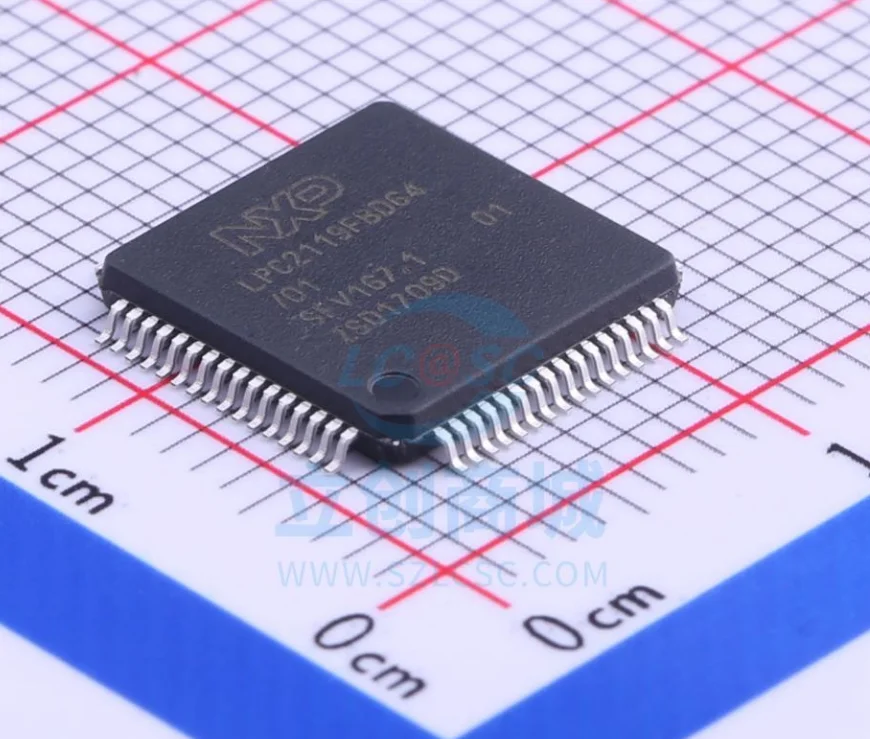 LPC2119FBD64/01,15 package LQFP-64 new original genuine microcontroller IC chip