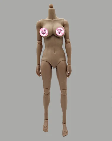 1/6-е женское тело-фигурка солдата, серия suntan/Пшеница, масштаб 1/6, супергибкое бесшовное женское тело, версии возврата, модель тела