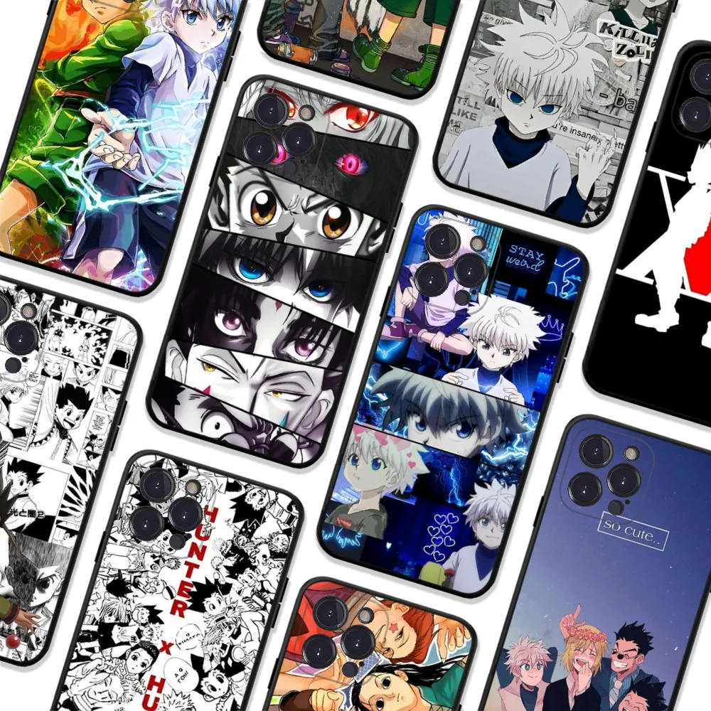 

Anime Hunter X Phone Case For iPhone 6 7 8 Plus 11 12 13 14 Pro SE 2020 MAX Mini X XS XR Back Funda Cover