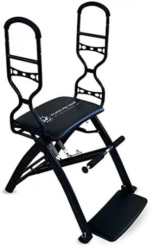 

A Beach Pilates PRO Chair Max with Sculpting Handles + Shape Transform & Reform + Total Gym Home Workout + Exercise Equipmen