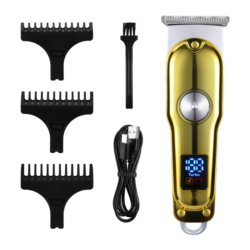 

Professional Electric Hair Clipper with Ceramic Cutter Head Razor for Men LCD screen Hair Trimmer Barber Hair Cutting Machine