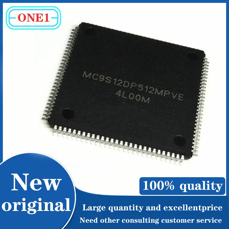 1PCS/lot MC9S12DP512MPVE IC MCU 16BIT 512KB FLASH 112LQFP IC Chip New original