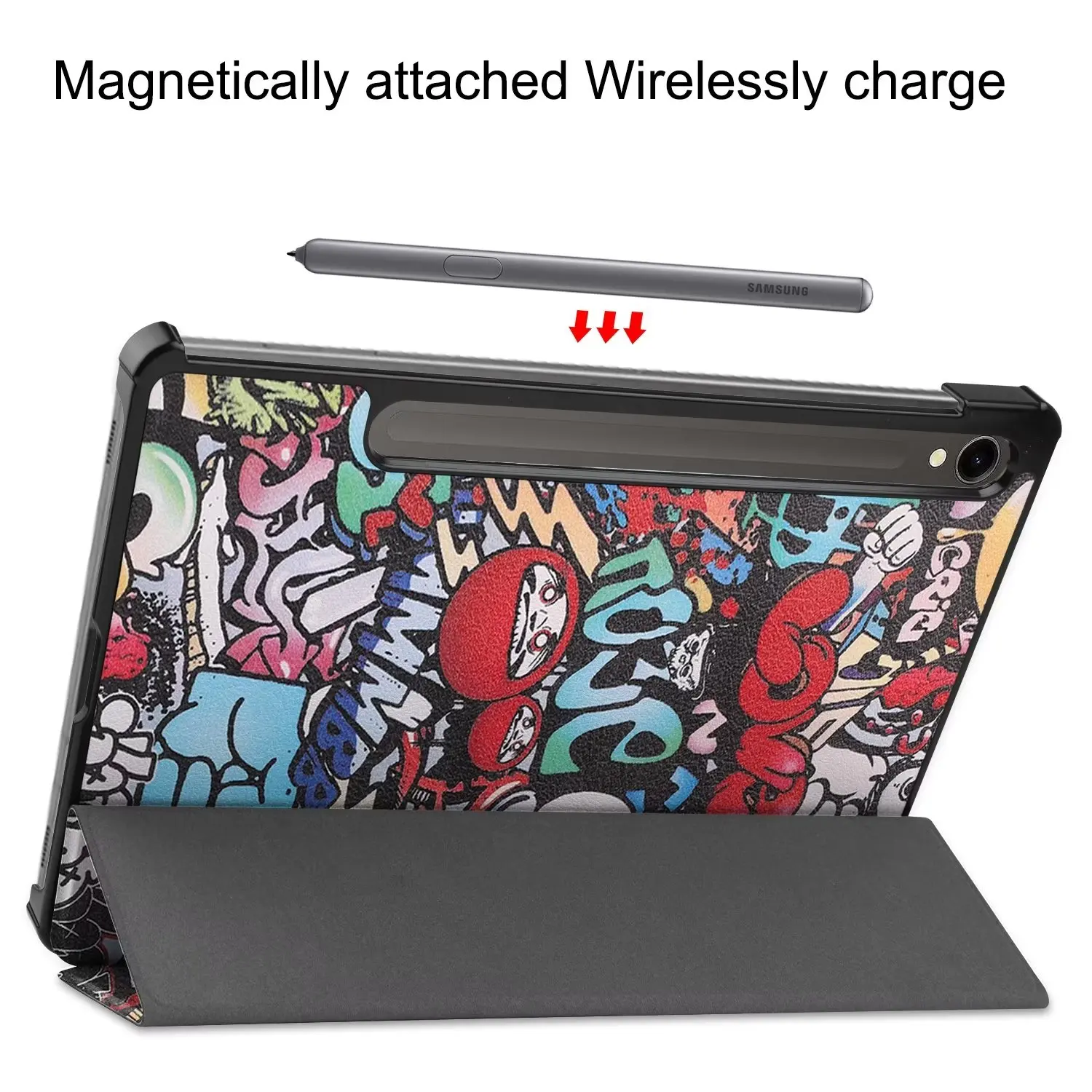 Чехол для планшета Samsung Galaxy Tab A7Lite 8 7 T220 T225 трехскладной чехол A8 10 5 X200 X205 S6Lite 4 P610 P615