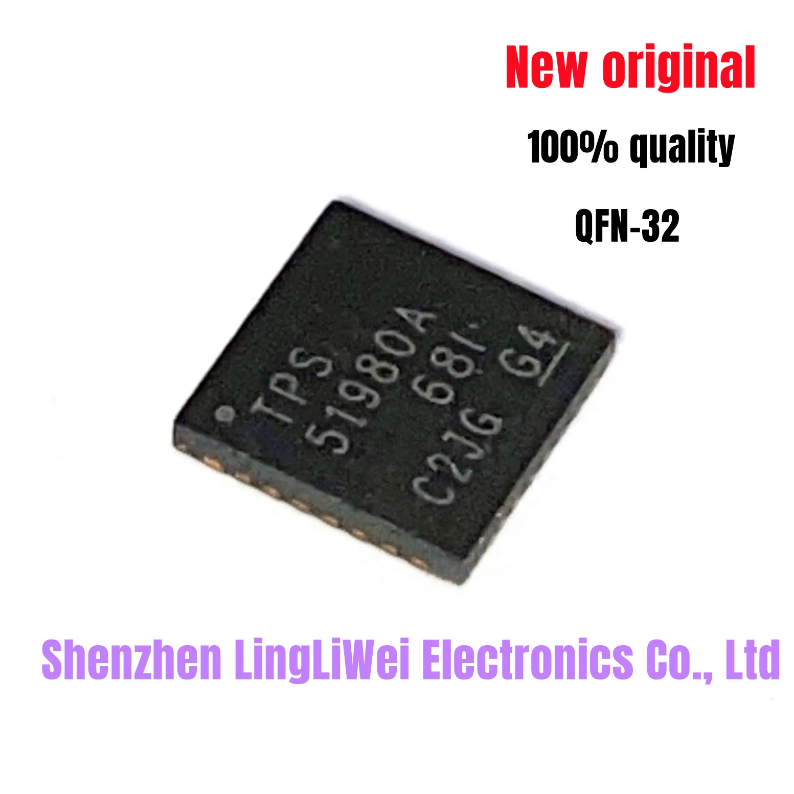 

(5 шт.) 100% новый TPS51980A 51980A QFN-32 чипсет управления питанием