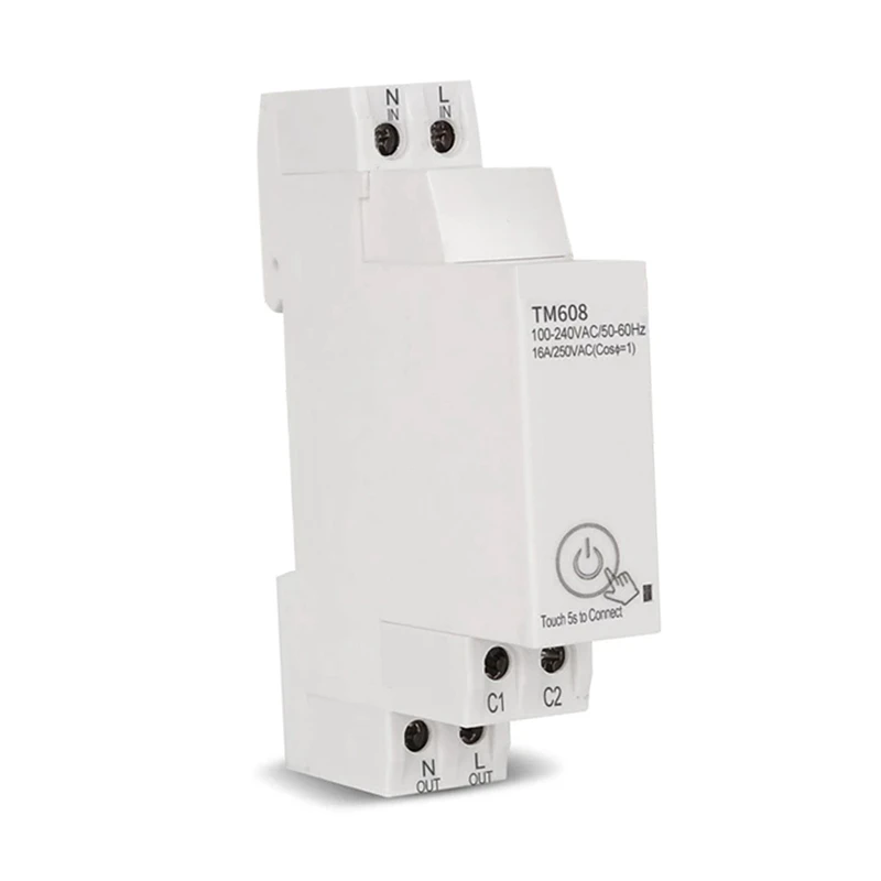 

Смарт-таймер GTBL TM608 с Wi-Fi, 100-240 В