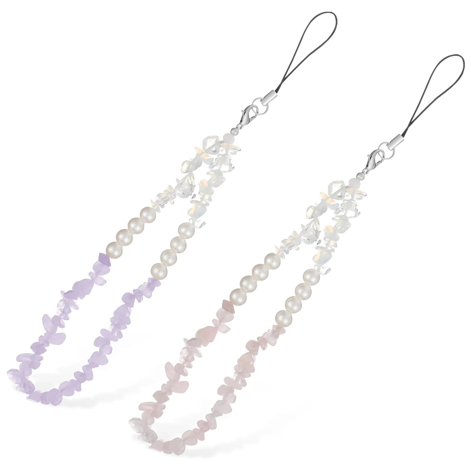 

Chain Beads Phone Charm Accessory Lanyard Wrist Strap Anti-lost String Bracelet Chains