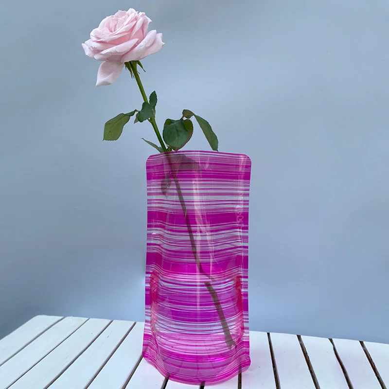1/5 шт. складная пластиковая ваза для цветов
