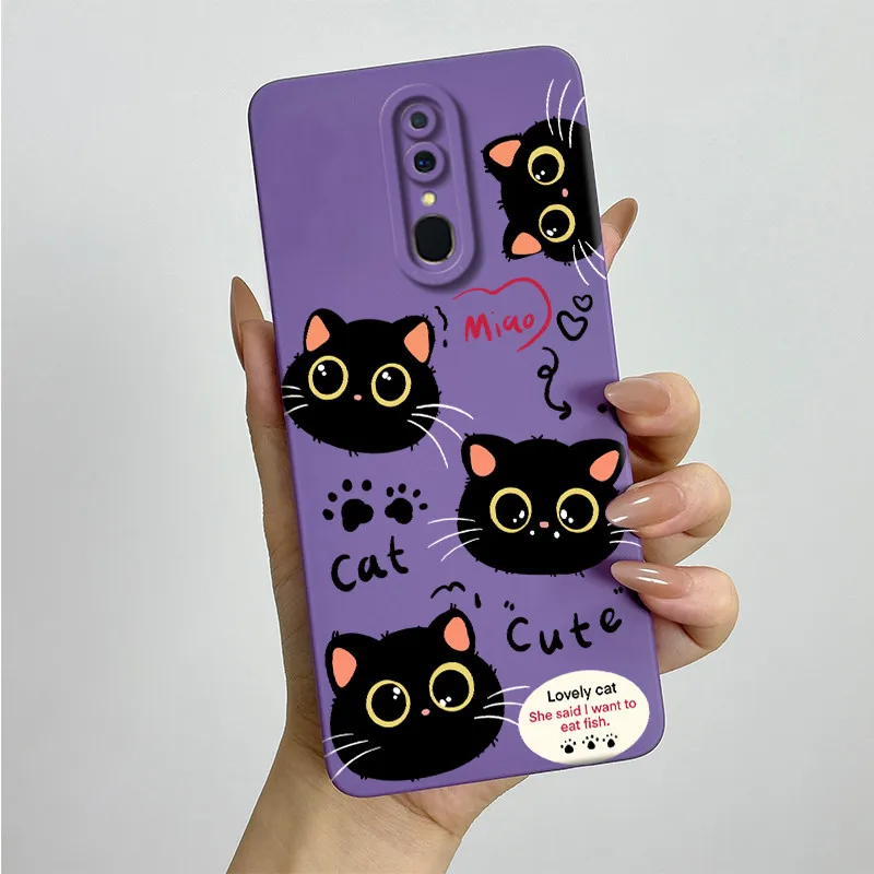 Для OPPO F11 A9X чехол CPH1913 CPH1911 силиконовый мягкий из ТПУ для телефона с милым