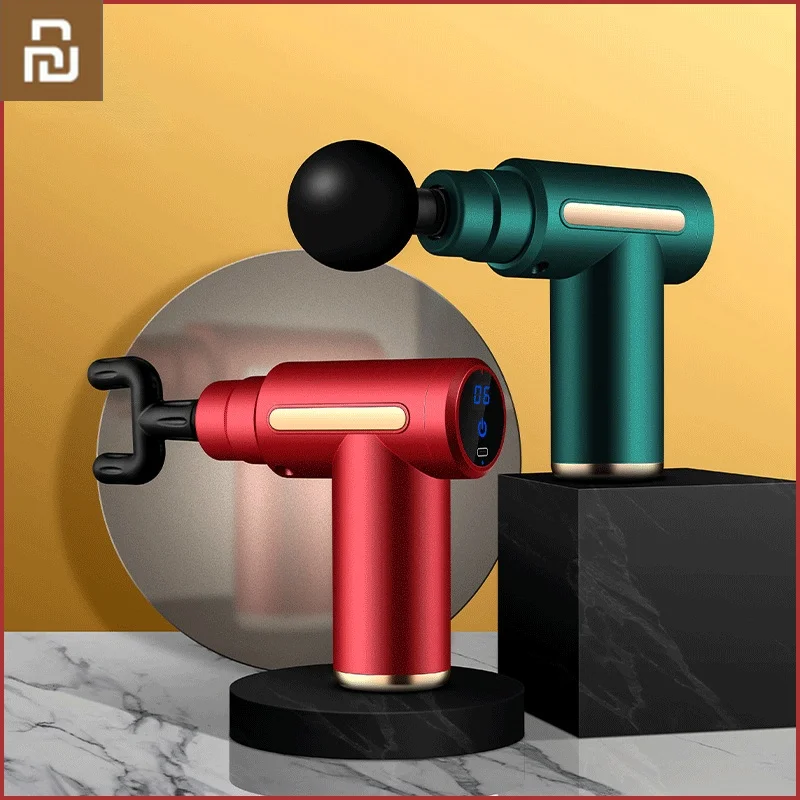 

Xiaomi mijia Massage Gun Deep Tissue Percussion Muscle Massager for Pain Relief Fascia Gun Electric Body Massager Facial massage