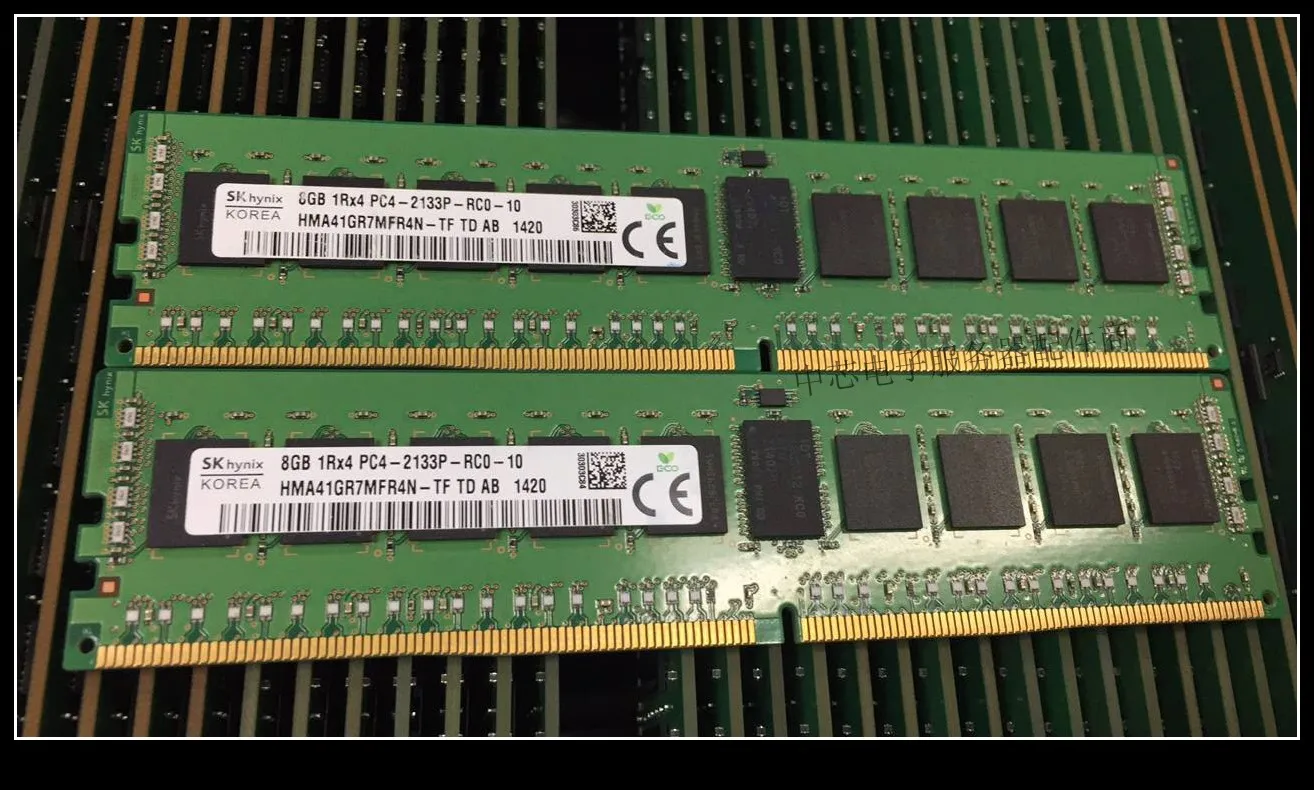 

8G 2RX8 PC4-2133P четырехпоколение REG ECC Серверная карта памяти DDR4 RECC