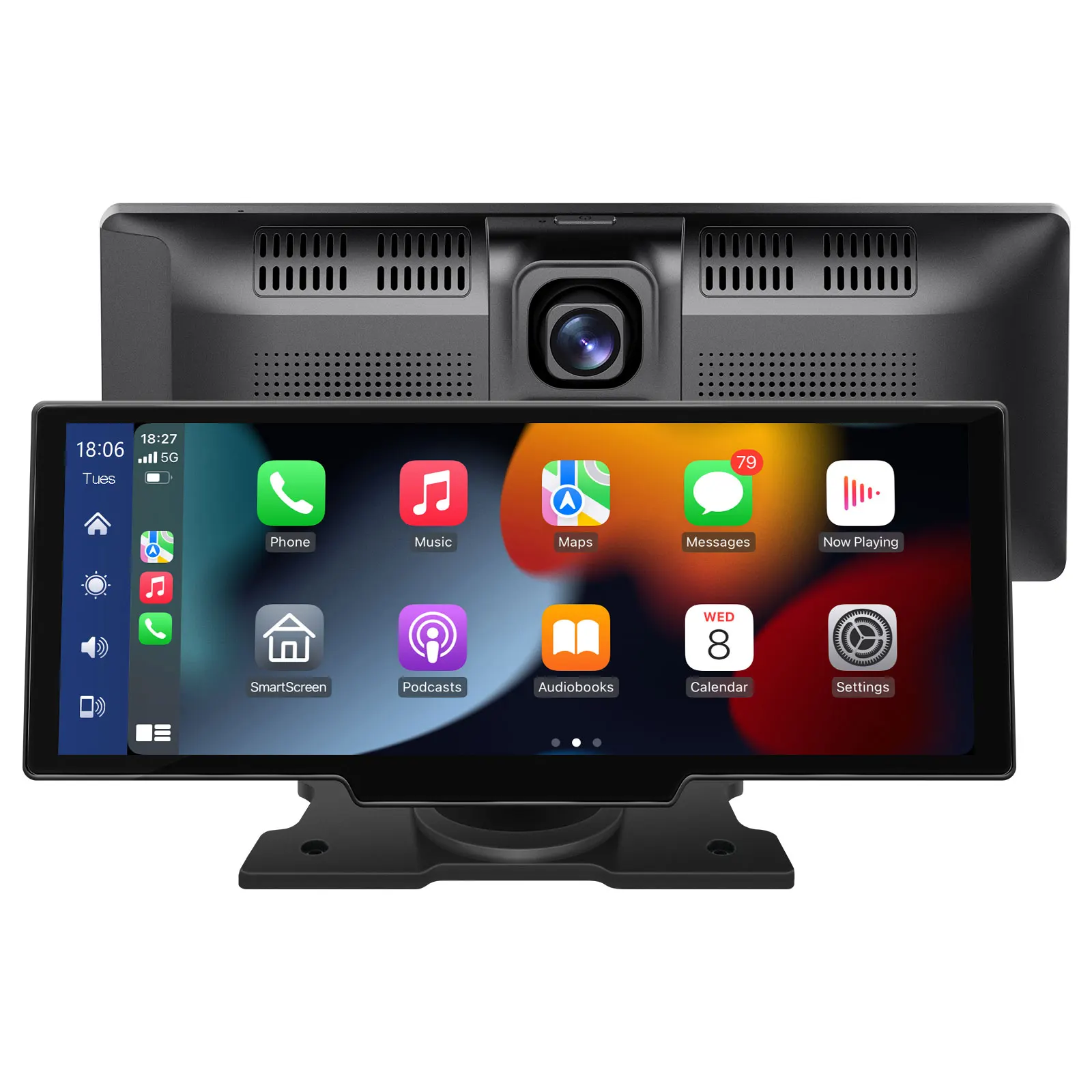 Autoabc 10 26 дюймовый автомобильный радиоприемник беспроводной Carplay сенсорный экран