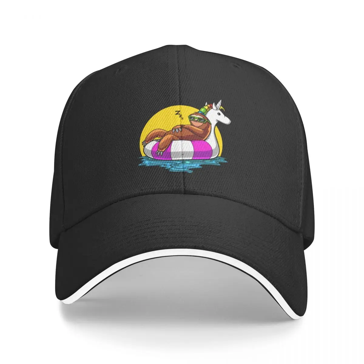 

TOOL Band Baseball Hat For Men Women Snapback Sloth Riding Unicorn Float Pool Party Fluffy Hat Anime Beach Wild Ballhats