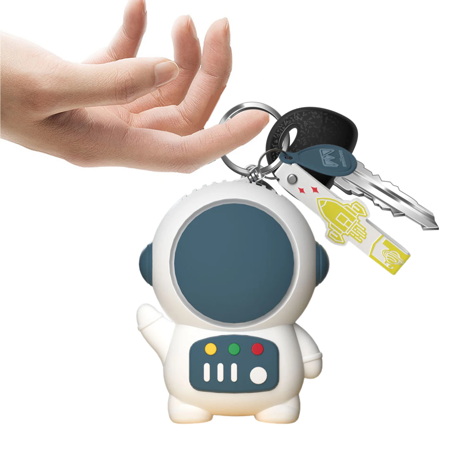 

Handheld Mini Fan Mini Fan Handheld Leafless Fan Rechargeable Fan Mini Fan With A Keychain Portable Fan Astronaut-shaped Fan For