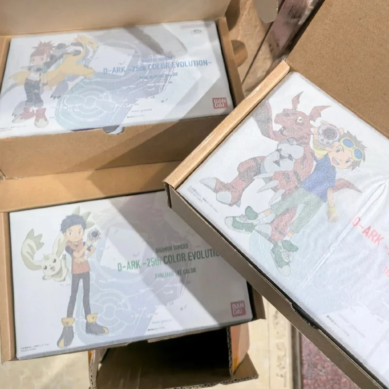 Фото Коллекционная аниме-игрушка Premium Bandai Digimon D Ark Digivice 25th Color Evolution: Такато Мацуда, Руки Макино, Цзяньлян Ли №2