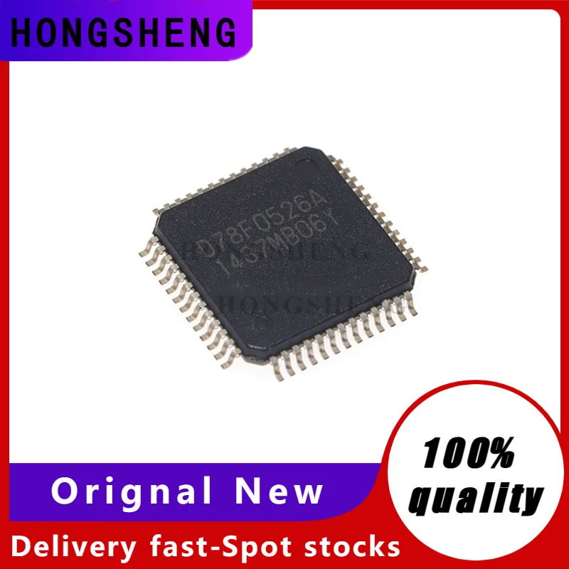 1 unids/lote-100 unids/lote D78F0526A D78F0526 UPD78F0526AGB-GAG-AX UPD78F0526 LQFP-52 в наличии