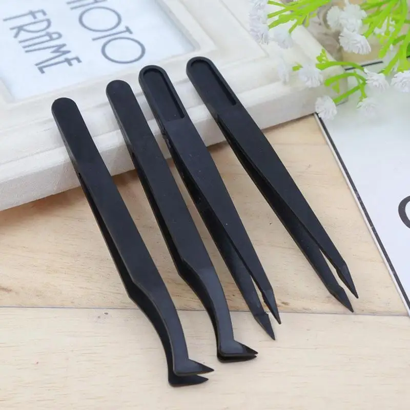 

Anti-static Carbon Fiber Electronic Tweezers Kit Esd Forceps Plastic Esd Tool Tweezers Repair Electronic Hand Tools Pcb W7o6