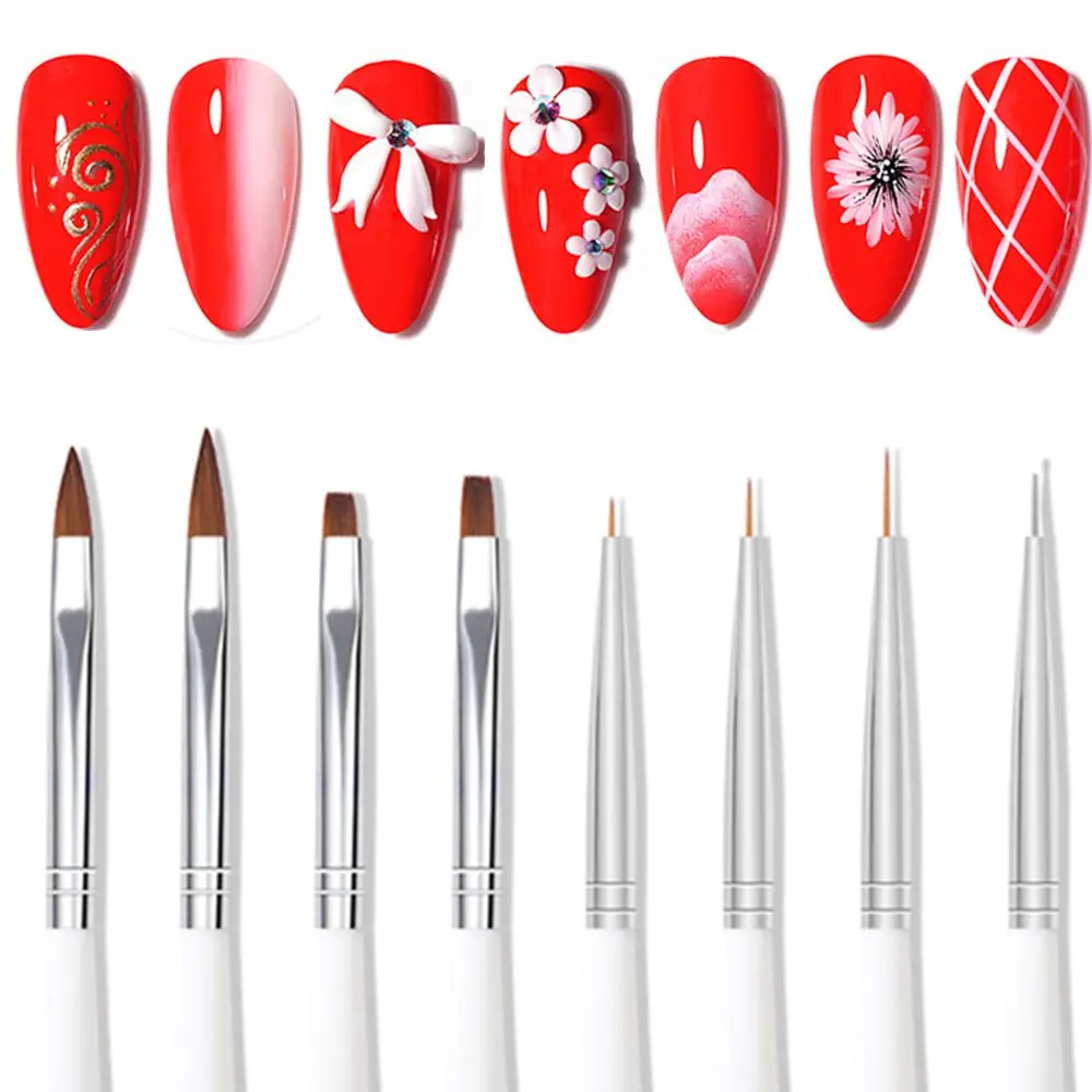 

DIY Painted Pen Painting Dotting Gel Extension Pen Manicure Gel Brush Carving Gel Brush Nail Art Brushes Drawing Pen