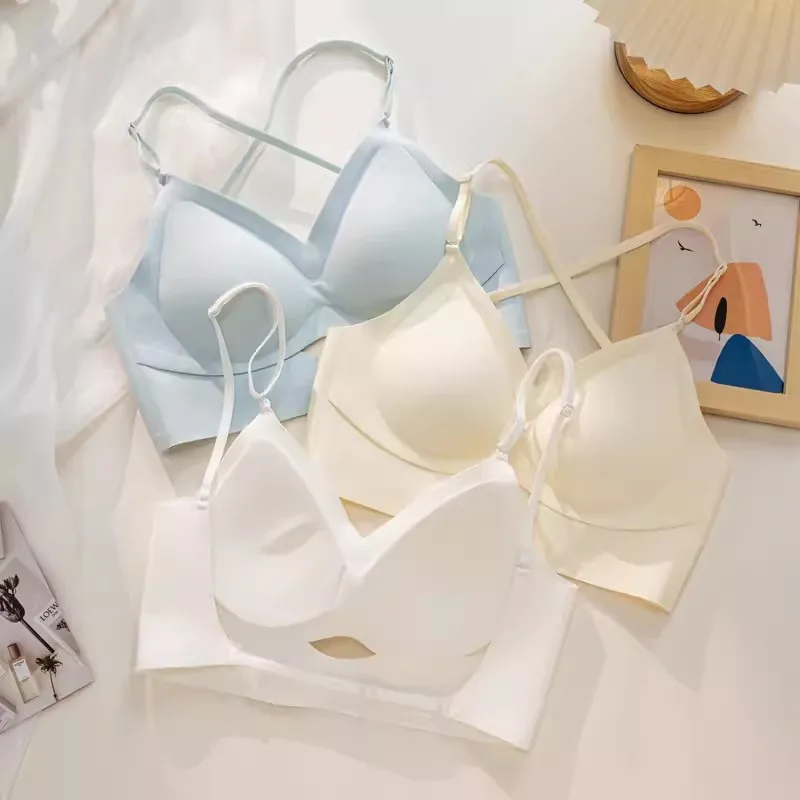 Летнее женское ультратонкое нестальное нижнее белье U-образный удобный