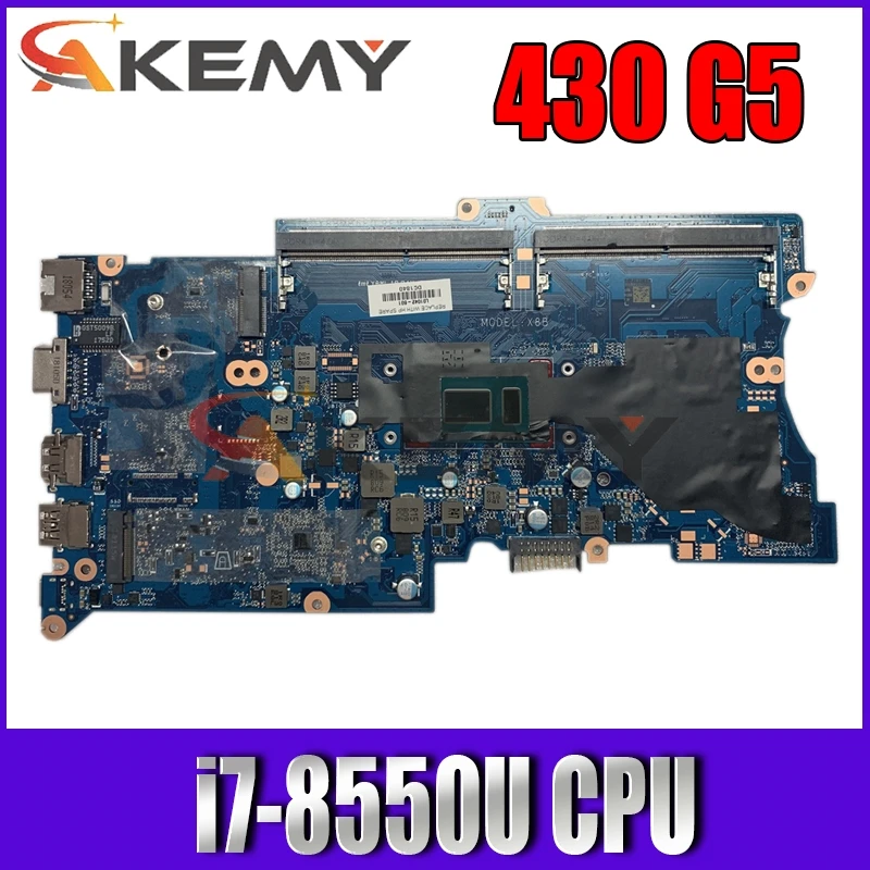 

For HP ProBook 430 G5 440 G5 Laptop Motherboard With i7-8550u L01042-601 L01042-001 DA0X8BMB6F0 DDR4 MB 100% Tested Fast Ship
