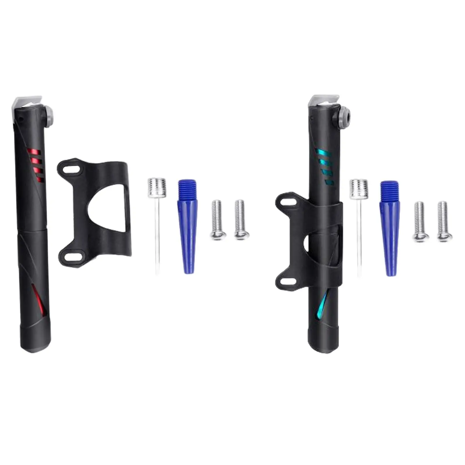 

Bike Pump for Road Bike with Frame Mount Pocket Size Accs Cycling Universal