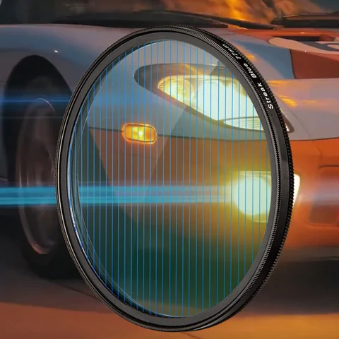 Фильтр Streak Blue/Gold Mist Pro для смягчения проволоки, рассеивания Dreamy Hazy diffuser 37/39/40.5/49/52/55/58/62/67/72/77/82/86/95/105 мм