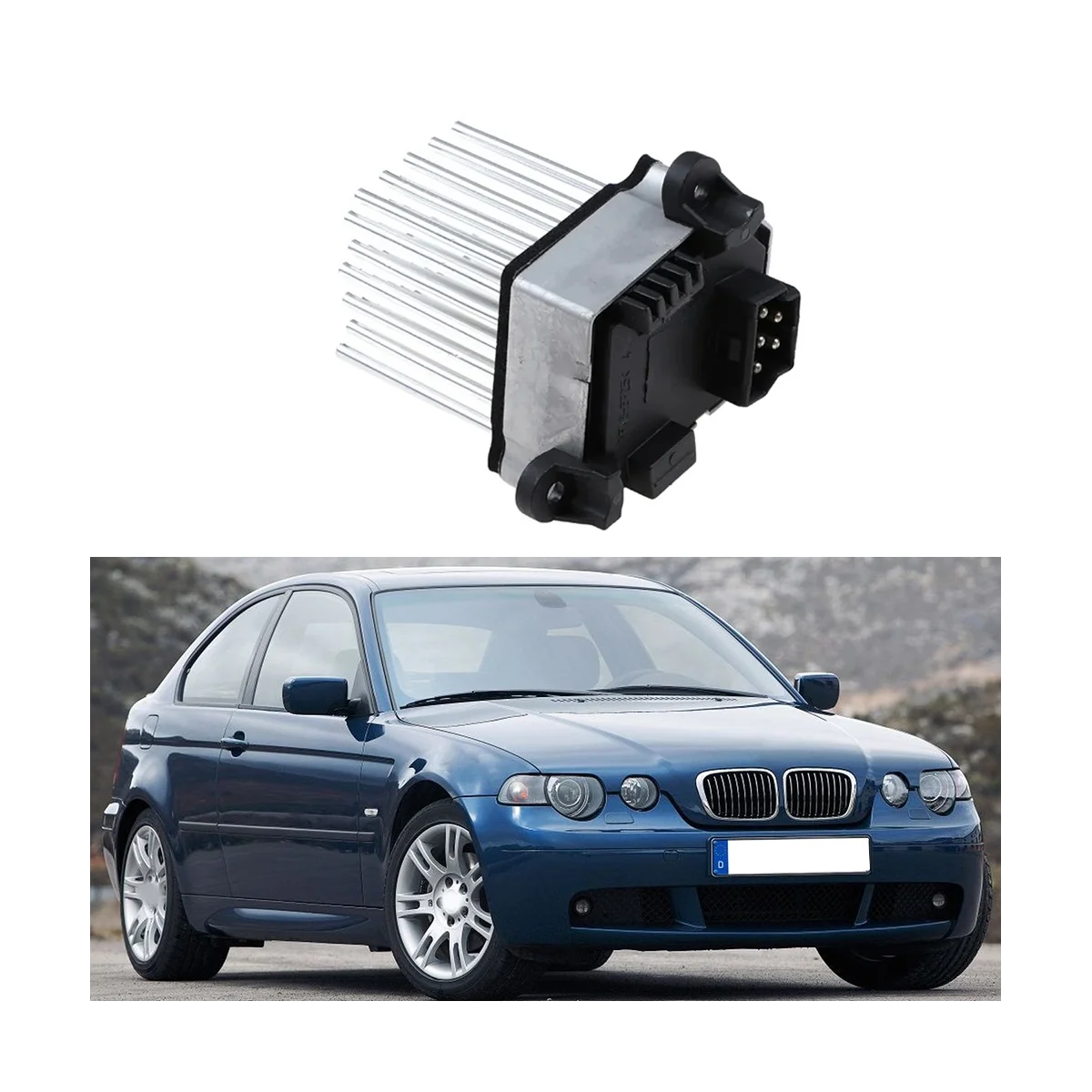 Для BMW E39 E53 E83 E46 E36 325 328 м3 резистор электродвигателя воздуходувки нагревательный