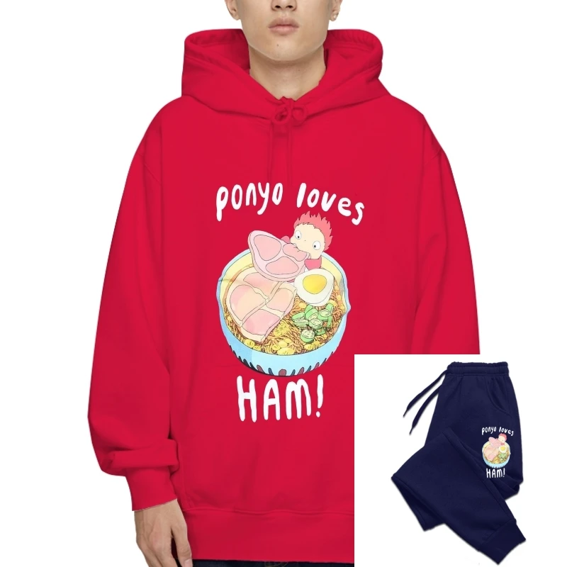 

Студийный пуловер с надписью понё любит ветчина