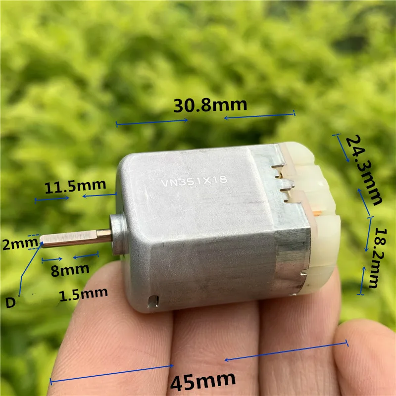 2 шт./лот 10 мм плоский Вал привод центрального замка двери двигатель D ось