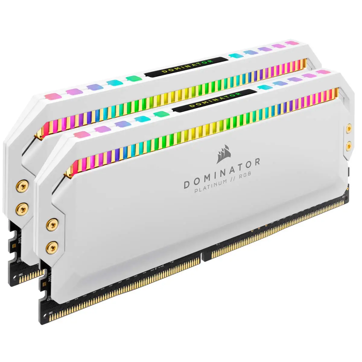 

CORSAIR Dominator Platinum RGB 32GB (2x16GB) DDR5 64GB (2x32GB) 1.35V Desktop Memory - White