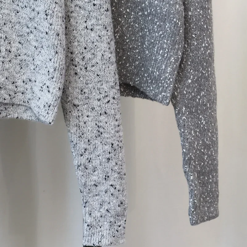 Однобортный Кардиган с круглым вырезом верхняя одежда женская 2024 нежные женские