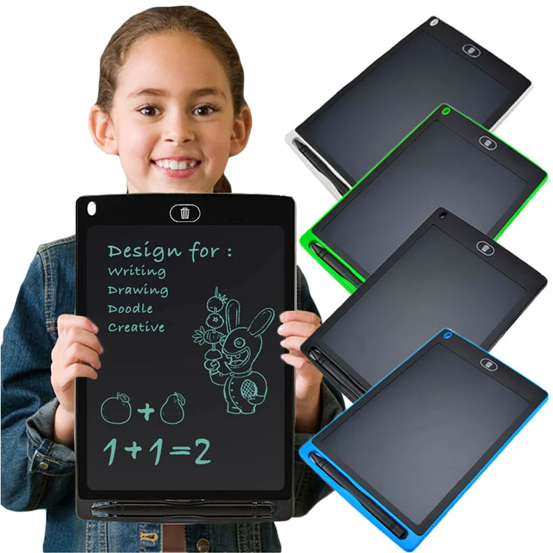 

12Inch Electronic Drawing Board LCD Screen Writing Graphic Digital Drawing Tablets Electronic Handwriting Pad Toys For Children