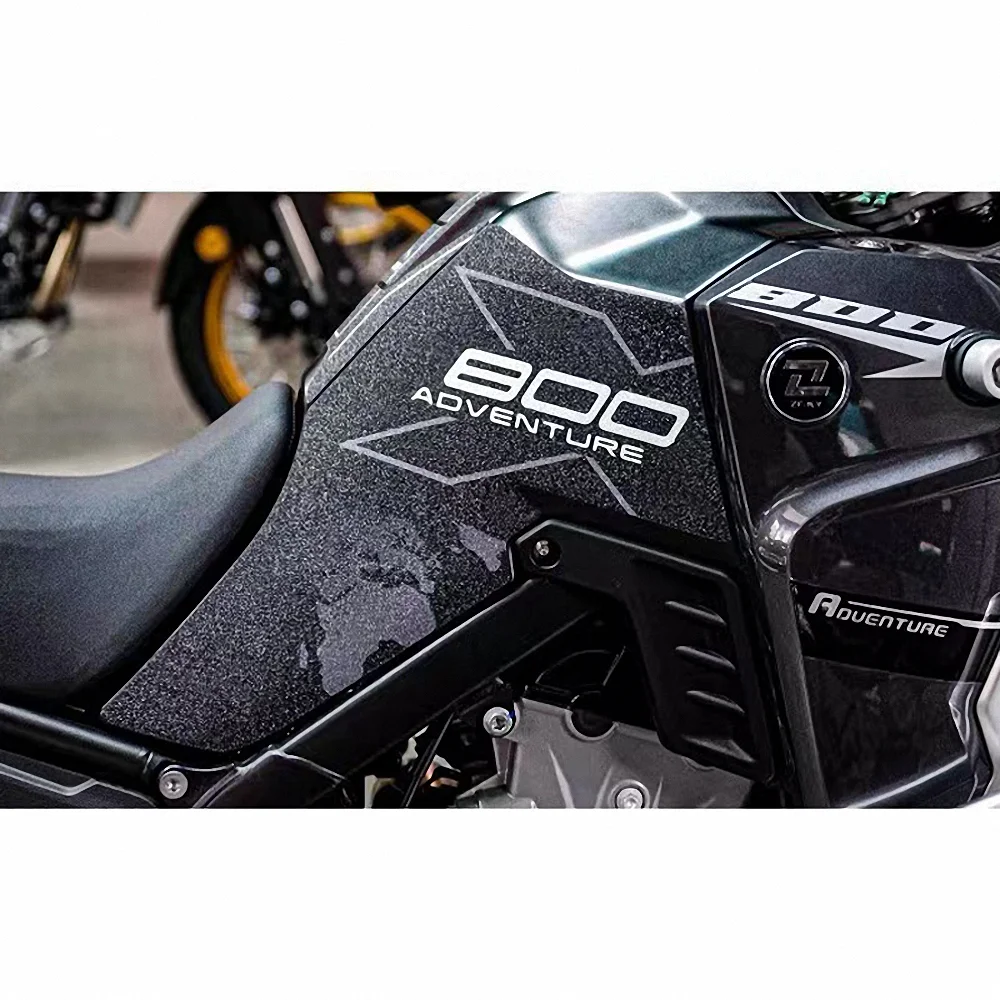 Фото Для Kove 800X Pro Tank Pad Светоотражающая наклейка Аксессуары для мотоциклов Fueltank Side Grafiche Rally Kit Защитная крышка Наклейка X 800 №5