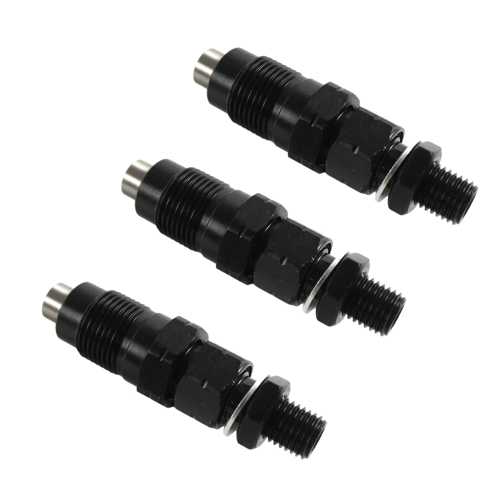 Фото 3 шт. топливные форсунки для Mitsubishi L2E L3E S3L S4L S3L2 S4L2 S4S Diesel MM435-94101 запасные части для двигателя автомобиля №3