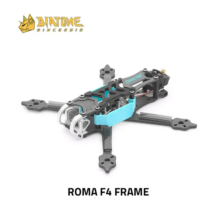 

DIATONE Roma F4 175mm T300 3K Carbon Fiber 4inch Frame Kit for RC FPV Racing Freestyle 4inch Drones DIY Parts