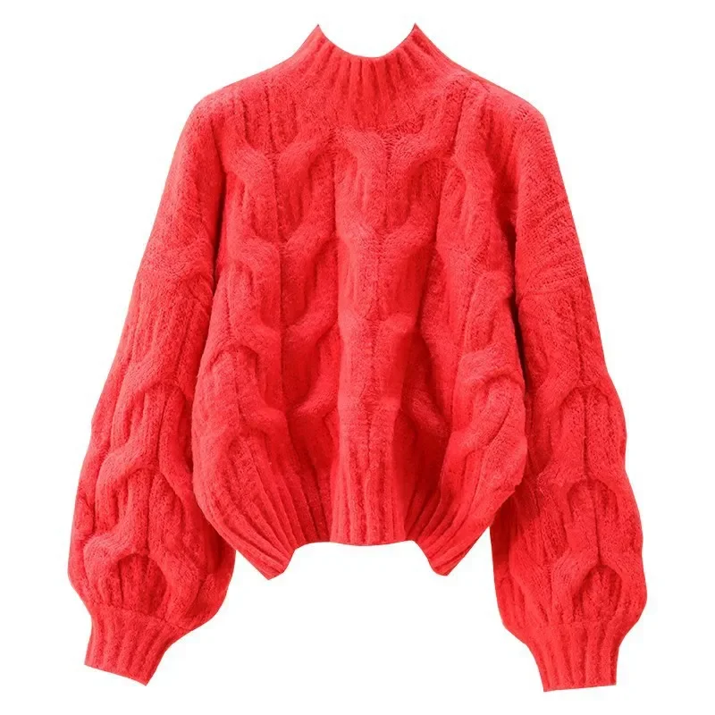 Новинка 2024 стильный Повседневный пуловер свободного покроя в европейском и