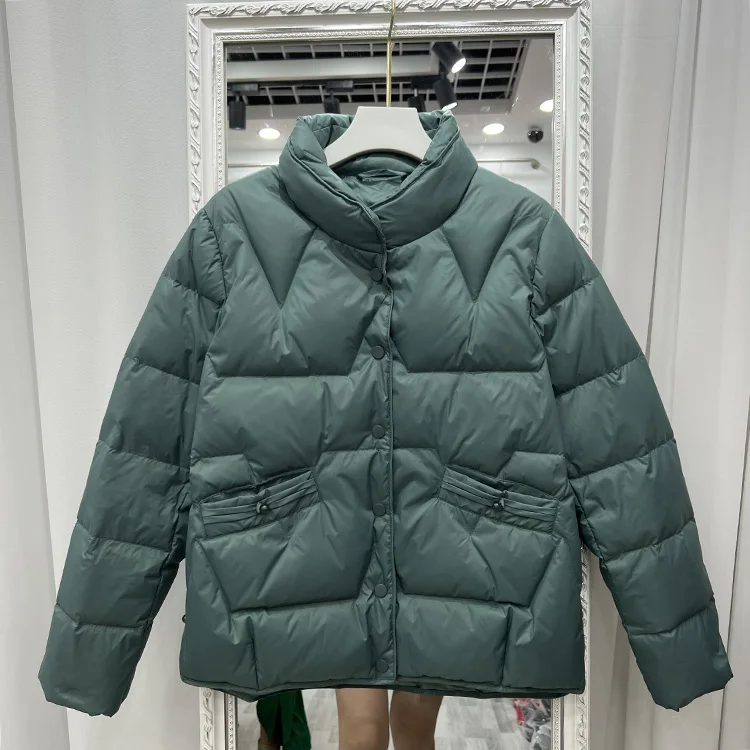 New Women Down Jacket Casual Style Autumn Winter Coats And Parkas Female Outwear